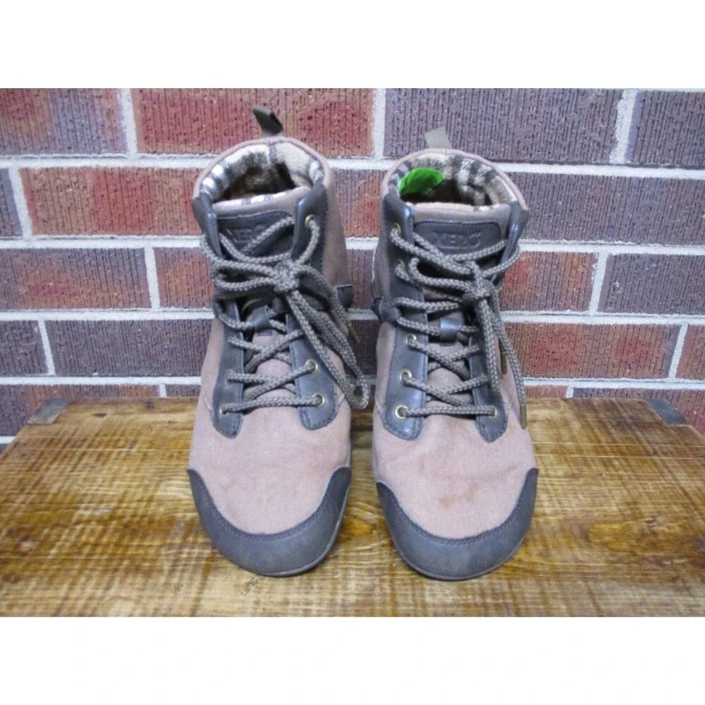 Xero Shoes Mens Denver Brown Minimalist Barefoot Trail Hiking Boots Size 10